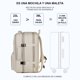 thumbnail image 4 of Mochila expandible 39L Metis Off White, 4 of 10