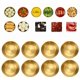 thumbnail image 1 of suxuMhao Juego de Tazones para Condimentos de Acero Inoxidable de 8 Piezas - Tazones Pequeños de Acero Inoxidable, Tazones para Mezclar, Plato para Salsa de Acero Inoxidable, Contenedores para, 1 of 3