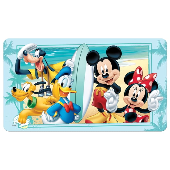 Alfombra para Bañera Ginsey Disney Mickey Mouse 41 cm Azul