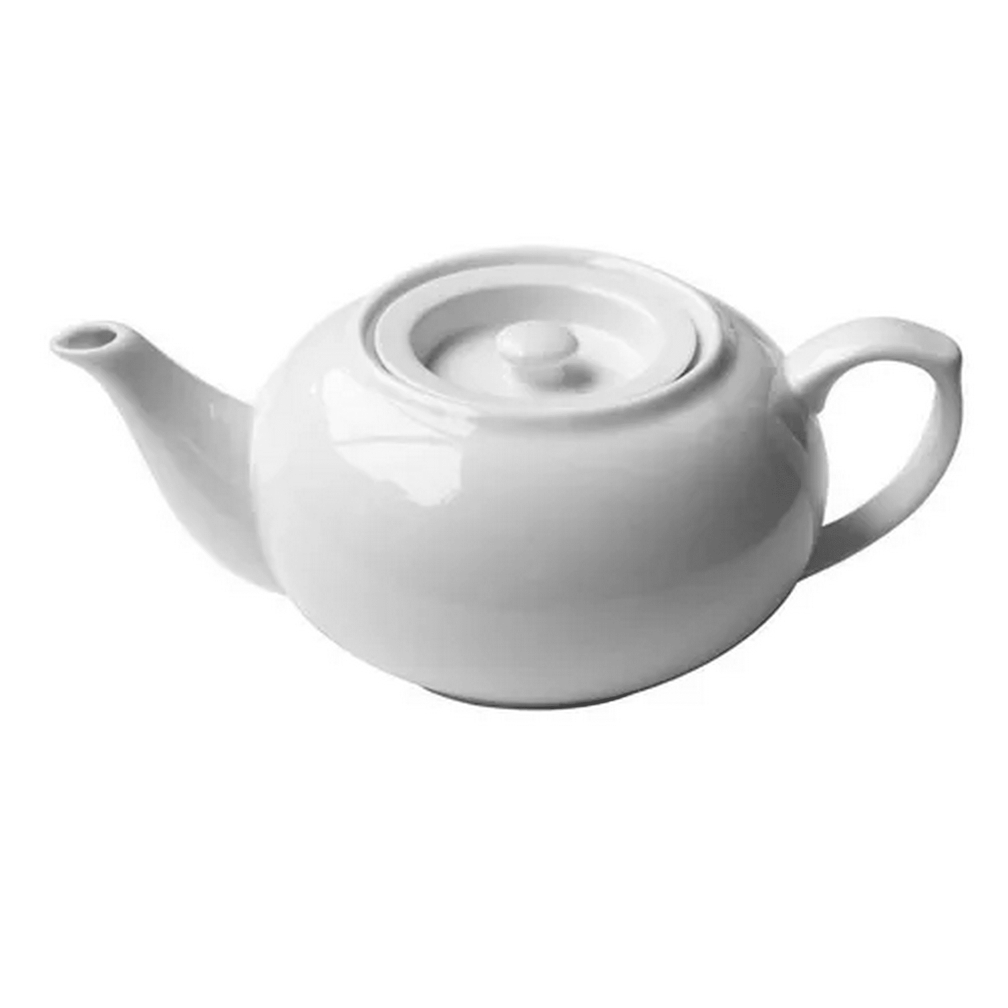 Genérico - Tetera De Porcelana Redonda De 500 Ml
