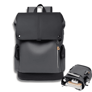 Crusec - Mochila Notebook Impermeable 35 Litros Carga Usb Unisex