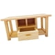 thumbnail image 3 of Mesa auxiliar de madera Simualtion con cajón, modelo de mesa de té hecha a mano para muebles de casa de muñecas 1/12, modelo de decoración de jardín, 3 of 5