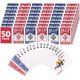 thumbnail image 1 of Playing Cards, 50 Decks of Cards Bulk Standard Size Poker Cards, 1 of 3