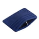 thumbnail image 3 of Tarjetero unisex doble cara en cuero PU color azul, 3 of 5