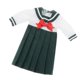 thumbnail image 3 of Lovely Doll Mini School Uniform Dress Clothes Para 1/6 Girl Dolls Blackish Green, 3 of 5