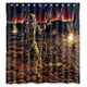 thumbnail image 1 of Cortina de ducha de Iron Maiden, juego de cortina de baño con ganchos, tamaño 60 x 72 pulgadas, 1 of 3