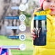 thumbnail image 5 of Poppy Playtime Botella de Agua con Tapa Pop Top de Un Toque, Acero Inoxidable, a Prueba de Fugas, para Deportes, Botella Infantil azul 12 oz, 5 of 6