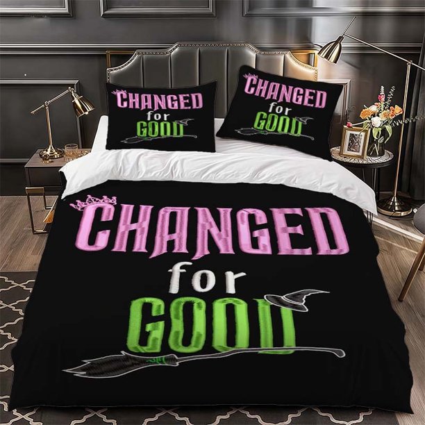 Design Drawing Themed Bedding Three-piece Set Duvet Cover and Pillowcase Set