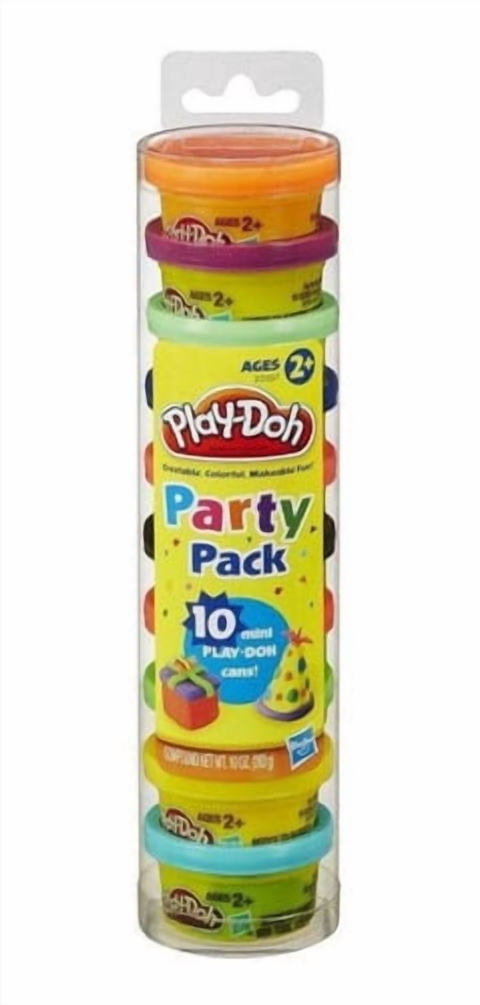 Masas Didácticas Play Doh Pack Fiesta 10 Latas