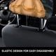 thumbnail image 4 of Bella de La Bella y la Bestia Funda Protectora Universal para Reposacabezas de Coche, Funda Elástica para Reposacabezas de Asiento de Auto, Funda de Tela Antipolvo, Accesorios de Interior 2 Piezas, 4 of 6