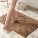 thumbnail image 1 of 1pc Non-Slip Chenille Bathroom Rug - Soft and Stylish Carpet for Kitchen, Bedroom, and Bathroom - Machine Washable and Durable, 1 of 5
