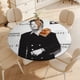 thumbnail image 4 of Harry Styles-theme Fitted Round Tablecloths Elastic Edged Table Covers Waterproof Table Cloth for Kitchen Holiday Party Tables Decor 120cm, 4 of 6