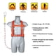 thumbnail image 3 of Arnés De Seguridad Con Protección Contra Caídas Trsmima Half Body Con Cordón, 3 of 6