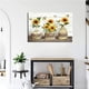 thumbnail image 2 of Pintura de girasol para dormitorio, baño, pintura sin marco, arte rural, pintura decorativa moderna y sencilla para sala de estar., 2 of 5