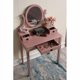 thumbnail image 2 of oniys Madera Moniya Maquillaje Vanidad Mesa y Taberno Conjunto, 2 of 4