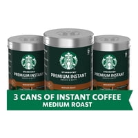 Café Instantáneo Premium Starbucks Tostado Medio 90G Paquete De 3