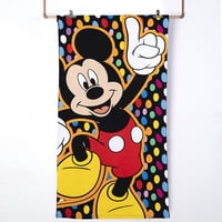 Disney-Mickey - Toalla Playa C/Bolso 70X140+33X42 Mickey Fun