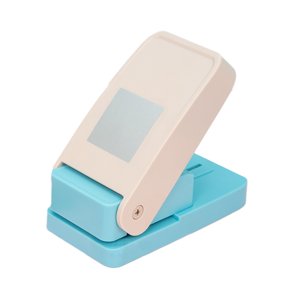 Magideal - Perforadora De Etiquetas, Perforadora De Pestañas, Mango Ergonómico, Perforadora De Agujeros, Marcador De Índices, Marcador De Libros, Compacta, Resis Cuadrado