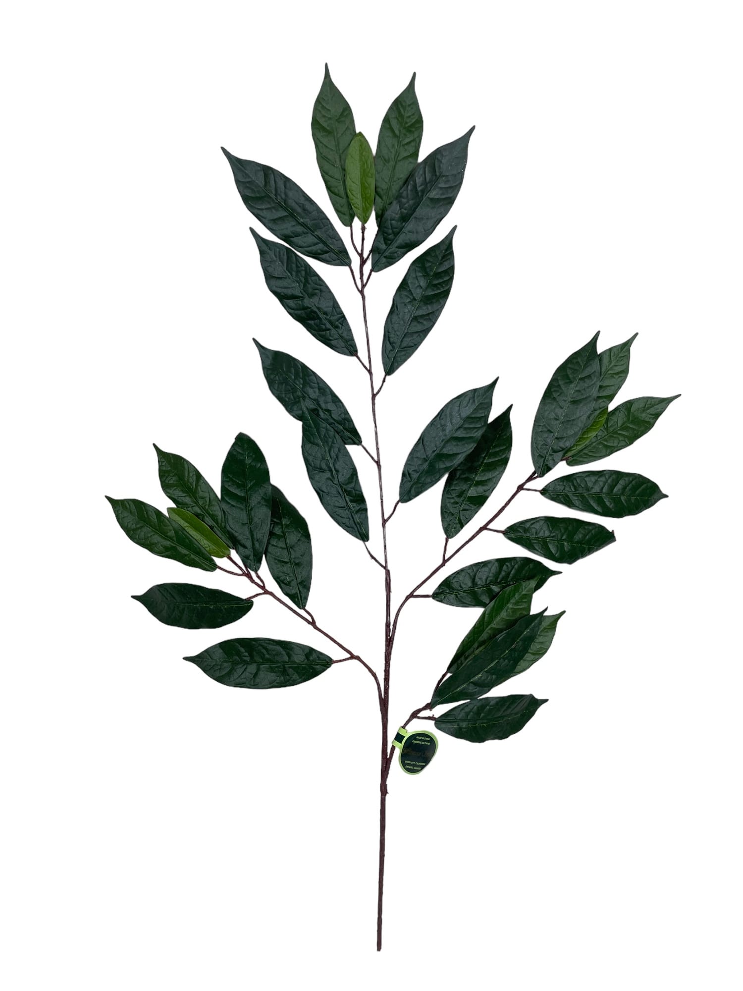 Corel - Rama Ficus Verde-Mauve 50Cm Artificial