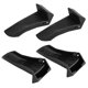 thumbnail image 3 of Protectores de Mordazas Jadeshay 4 pzas Ángulo Doblado Negro, 3 of 7