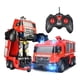 thumbnail image 1 of Auto A Control Remoto Transformer Bombero Lanza Agua Rojo, 1 of 2
