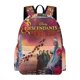 thumbnail image 1 of Descendientes: El Ascenso de Red-theme Backpack, Campus style schoolbag Bookbag with Adjustable Shoulder Straps And Large Zip Compartment, Unisex Travel Bags.42x30x15cm, 1 of 6