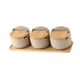 thumbnail image 2 of Condimento, Caja De Condimentos, Azucarero De Porcelana Para Café, Especias, Barra De Café, 3 Piezas, 2 of 5