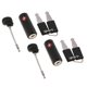 thumbnail image 1 of 2 Piezas TSA Straight Barrel Cable Sentry Key Lock Con Cabeza De Calavera Para Viajes, 1 of 5