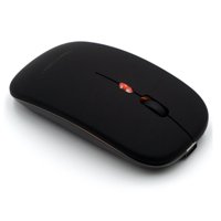 Mouse Dual Recargable Inalámbrico Bluetooth Tecmaster Negro