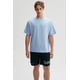 thumbnail image 1 of Polera Hombre Loose Fit Celeste, 1 of 4