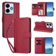 thumbnail image 2 of Funda Cartera Trébol para Xiaomi Poco M6 4G con Ranuras Tarjetas y Carga Inalámbrica Rojo, 2 of 6
