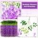 thumbnail image 5 of Flores colgantes artificiales Alotiki Wisteria, 1,1 m, 36 unidades, color morado, 5 of 7