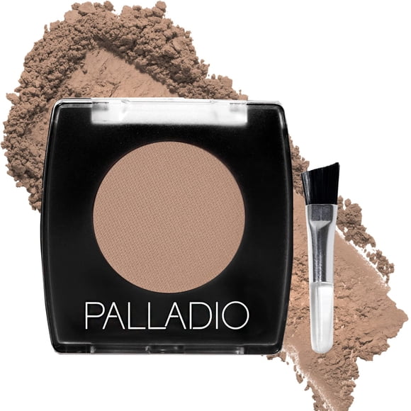 Polvo para cejas Palladio Soft Natural con aceite de jojoba y manteca de karité
