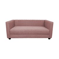Induhome - Sofa Juanita 2 Cuerpos Chenille Palo Rosa