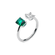 thumbnail image 1 of Anillo Flg09b Verde Mujer, 1 of 2