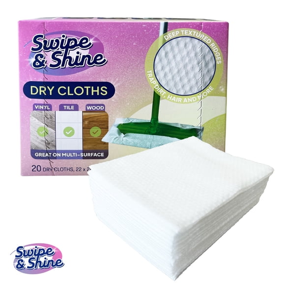 Repuestos Secos Mopa Trapeador Pack 20 Swipe and Shine