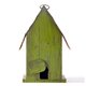 thumbnail image 4 of Bird House Glitzhome, decoración rústica de madera para jardín, 10 cm, 4 of 9