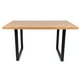 thumbnail image 1 of Mesa Rectangular Industrial 140 X90 Madera Clara, 1 of 3