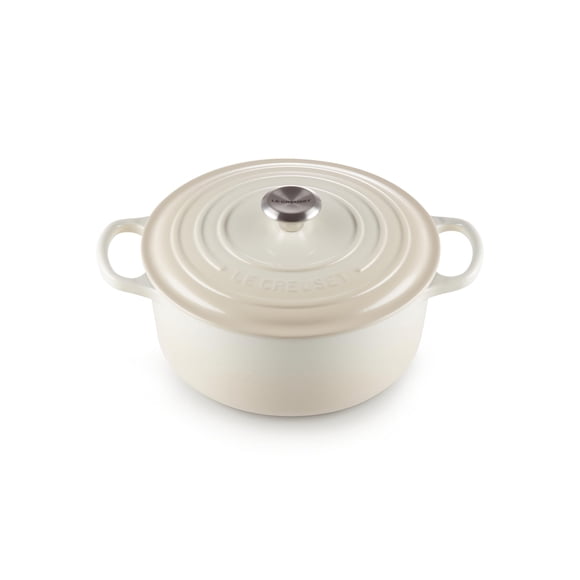 Merengue Dutch Oven Le Creuset de hierro fundido esmaltado Signature de 5.5 litros