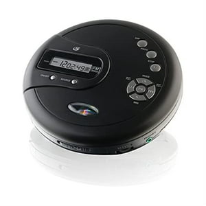 Reproductor De Cd Portátil Gpx Pc332B Con Radio Fm - Negro