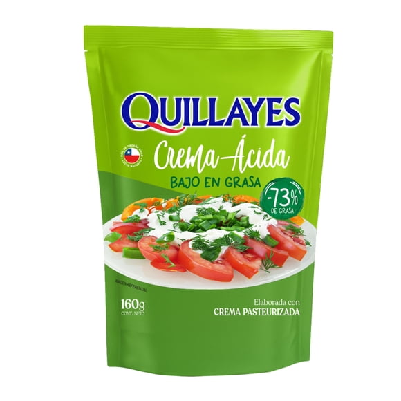 Crema ácida light sachet 160g, 160 L
