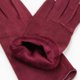 thumbnail image 5 of Guantes Mujer Gamuza Básicos Suaves Elegantes Abrigados Invierno rojo Talla Única, 5 of 8