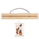 thumbnail image 1 of Barra de madera magnética para colgar carteles, soporte de madera de pino para colgar carteles, tiras para marcos, fotos, barras para cuadros, marcos para fotos, 1 of 5