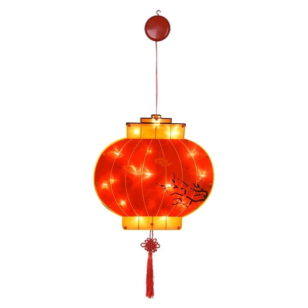 1pc Chinese New Year Lantern: Add a Touch of Luck and Prosperity to Your Home Decor!