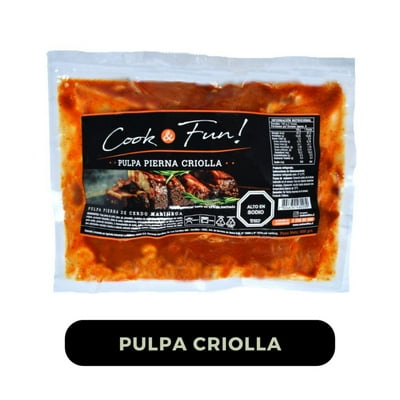 Pulpa De Cerdo Criolla 700 G Cook & Fun