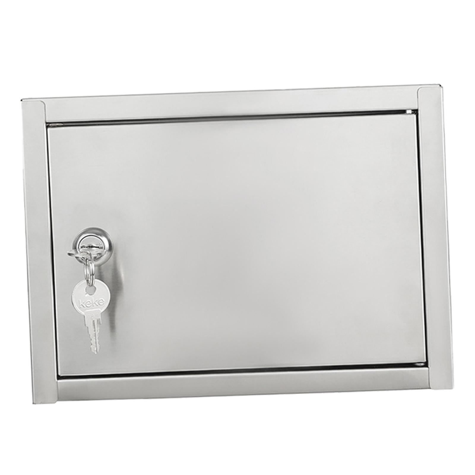 Magideal - Caja De Leche Montada En La Pared, Caja De Leche, Fácil De Instalar, Ahorro De Espacio, Con Cerradura, Caja De Entrega De Leche Para La Pared Del Porc