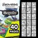 thumbnail image 4 of Libro para colorear Crayola Bird, 40 págs. para adultos, 21,6 x 25,4 cm, perforado, 4 of 7