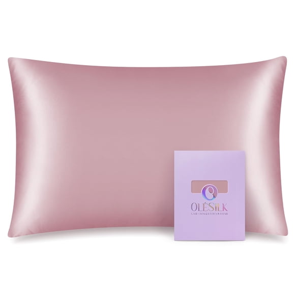 Funda de almohada para niños pequeños OLESILK 100% seda de morera 19 Momme