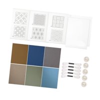 Bothyi - Kit De Posavasos Sashiko, Kit De Inicio De Bordado Para Acolchado, Arte, Manualidades, Patchwork, Juego C