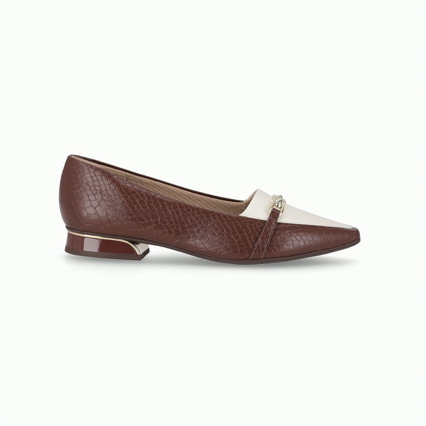Zapato Mujer Chocolate/Natutal Silvia Piccadilly